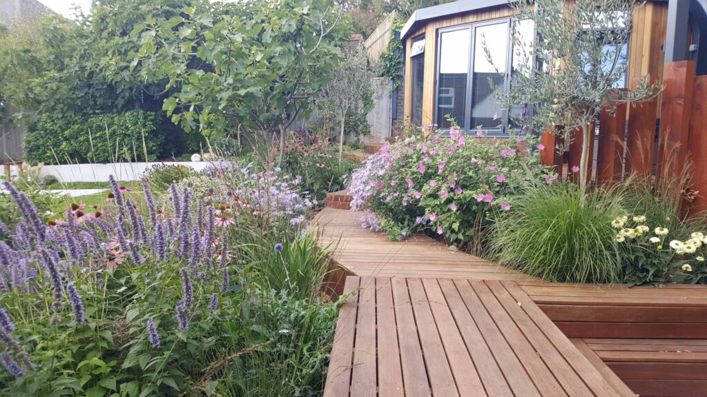 Garden Design & Build on a Slope