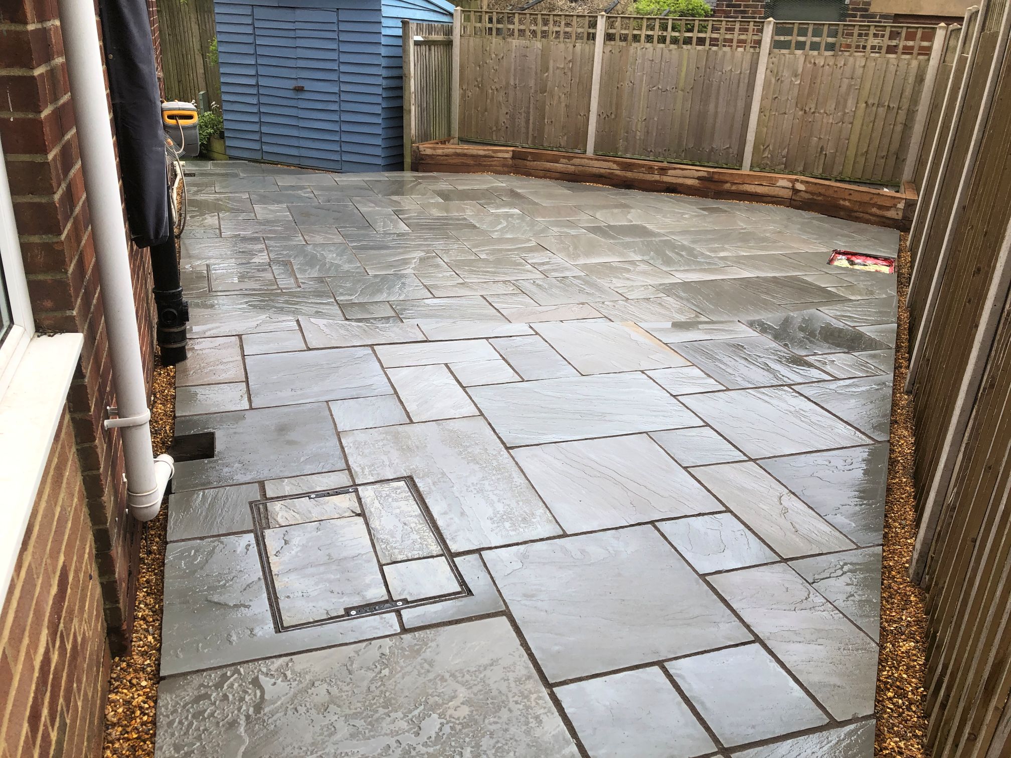 Build 202 – Garden Area for Tea & Cake!