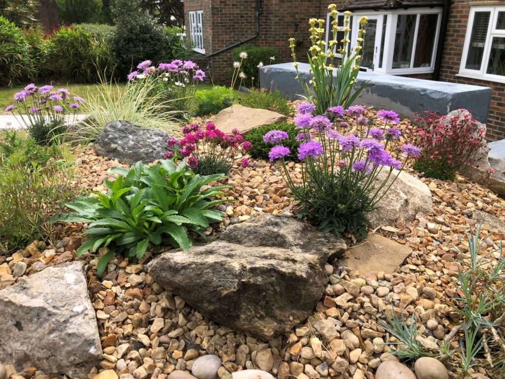 Rockery Hiding an Air Raid Shelter