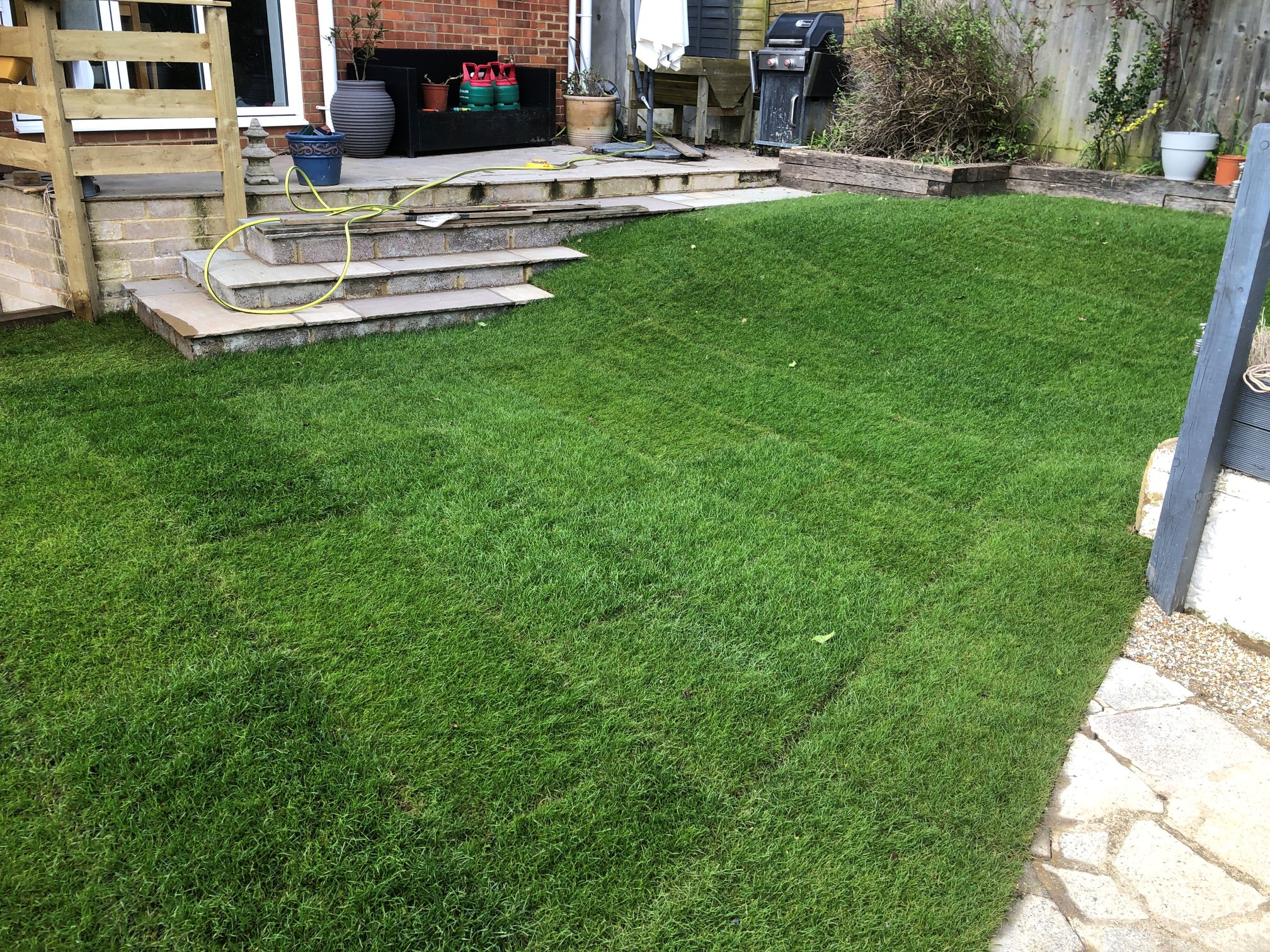 Child Friendly Garden with Fun Slope!